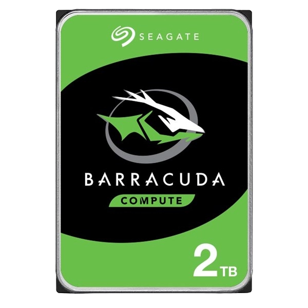 2TB Seagate BarraCuda 3.5" SATA III Hard Drive - 7200RPM, 256MB Cache